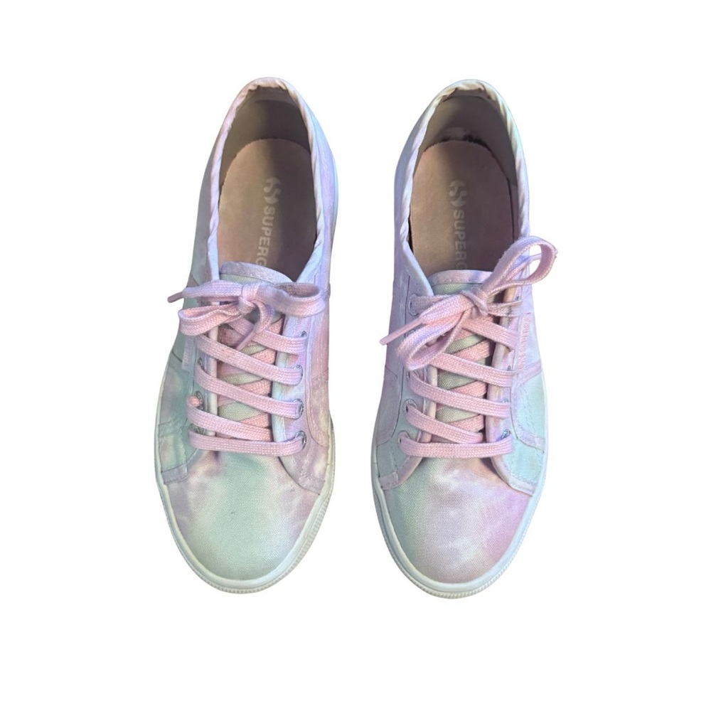 Superga pastel tie dye platform sneakers - Picture 3 of 6